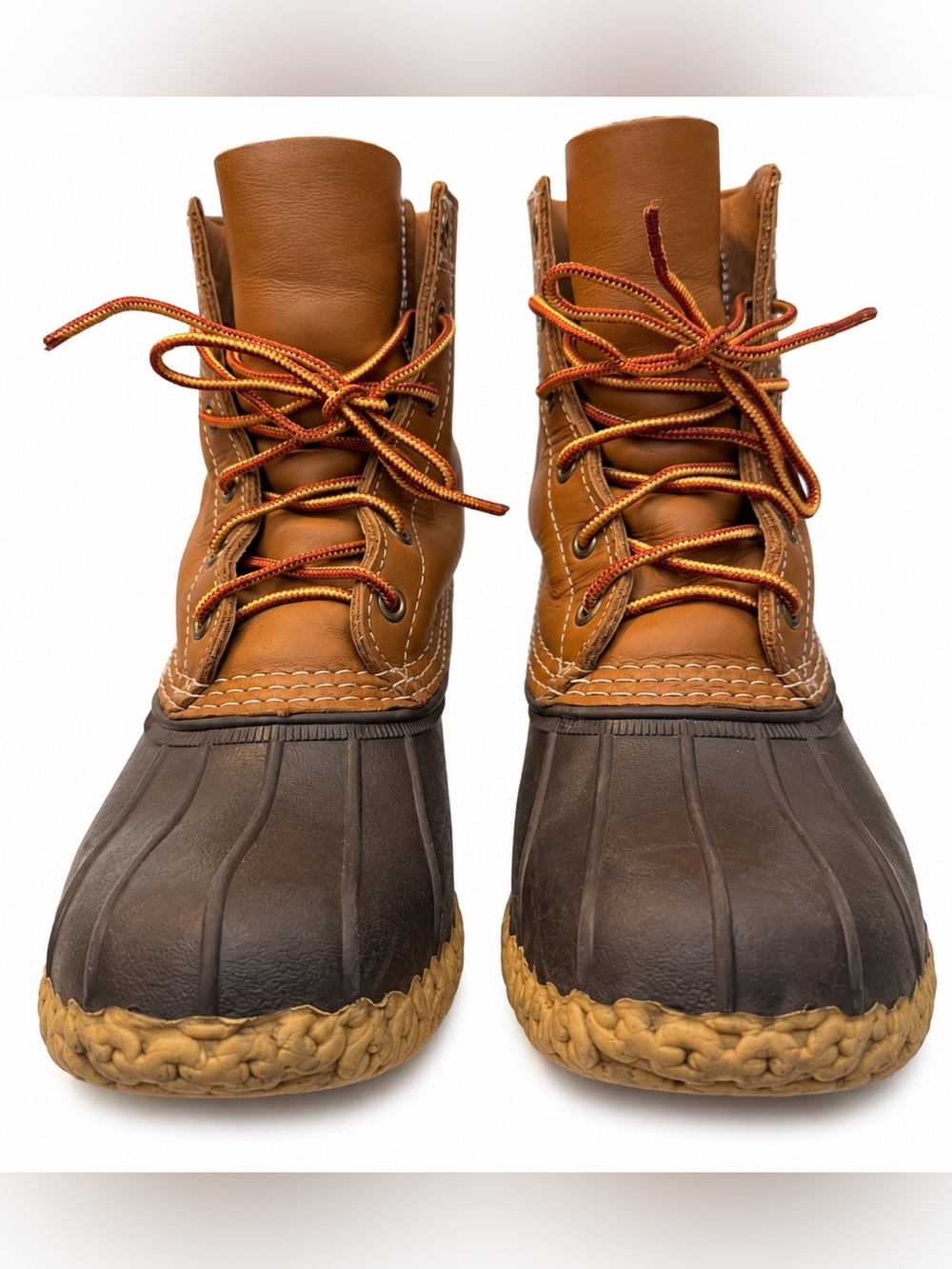 L.L.Bean Bean Boots Women’s 7M Brown Leather Made in Maine